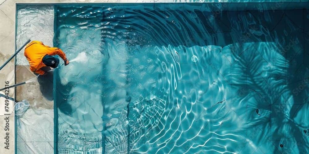 Piscine Spa Montréal avec espace détente et jets d'eau.