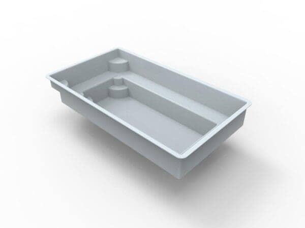Bassin de piscine en kit pour spa ou piscine résidentielle.